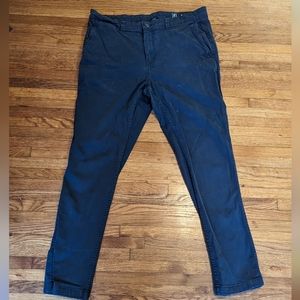 George Slim Fit Chino Navy Pants, 36W/32L